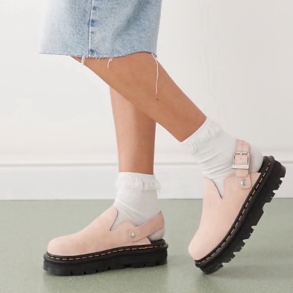 Dr. Martens Shoes - 🩶Size 7 - NWT: DR. MARTENS - Women's ZebZag Suede Mules